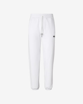 Eco Basic Sweatpants | Men Trousers White | GCDS